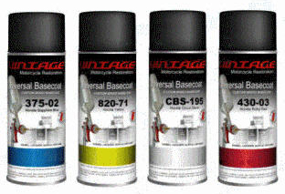 Honda CB750 spray paint can